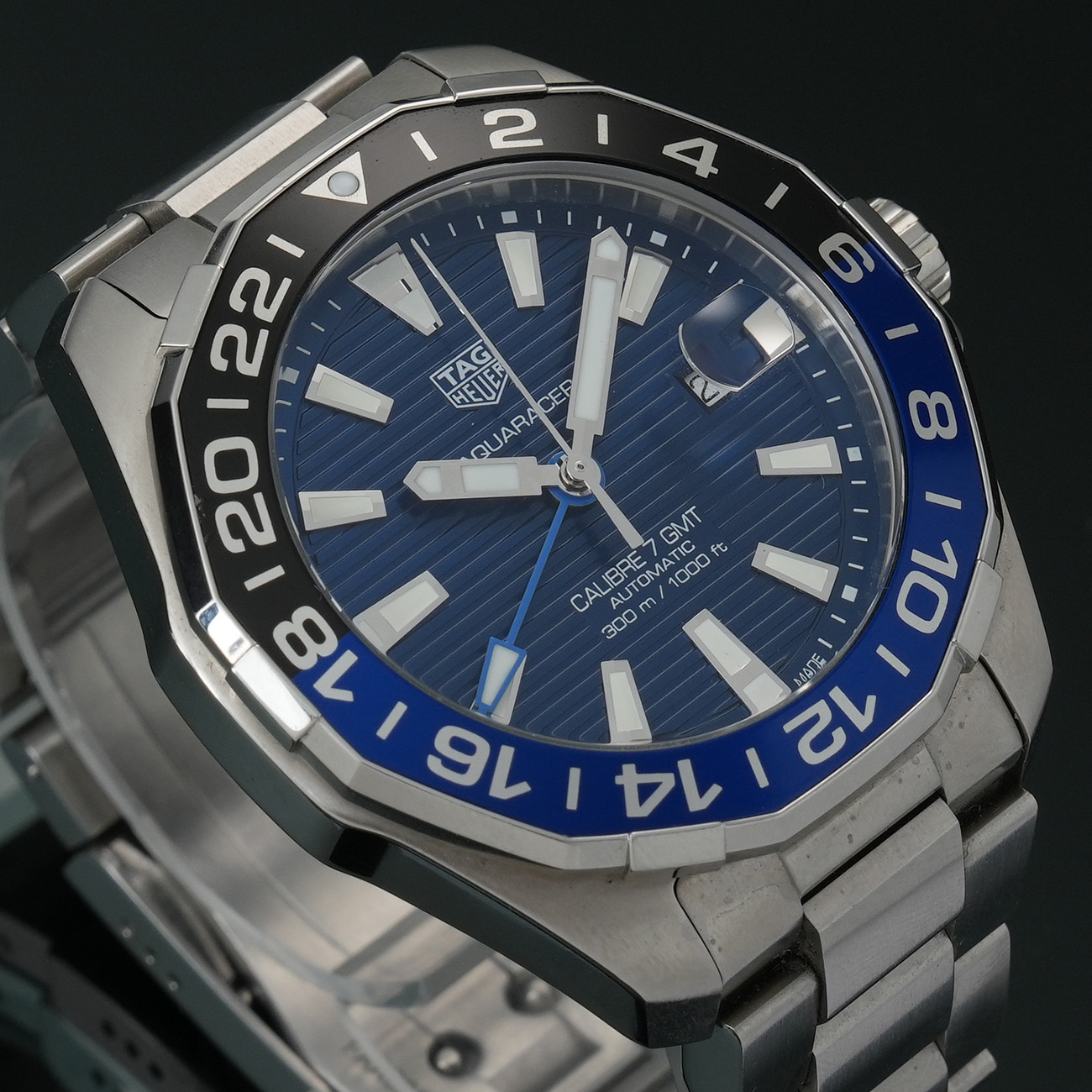 TAG Heuer(USED)태그호이어 아쿠아레이서 GMT WAY201T-0
